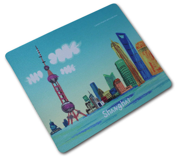 ”大上海“环保橡胶礼品鼠标垫