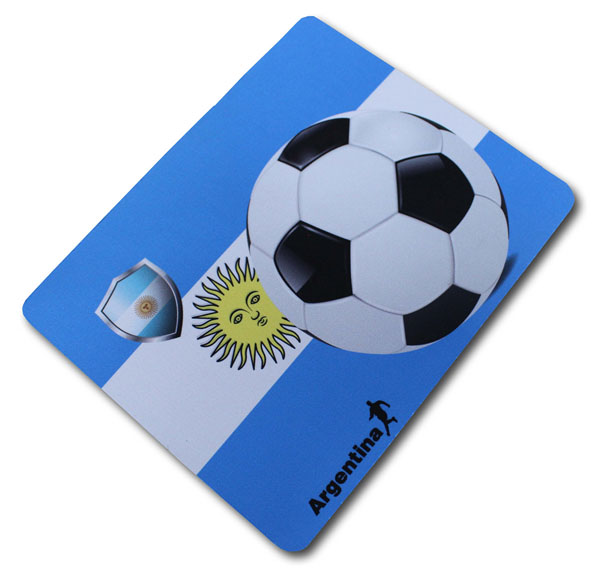 “世界足球”礼品鼠标垫定制
